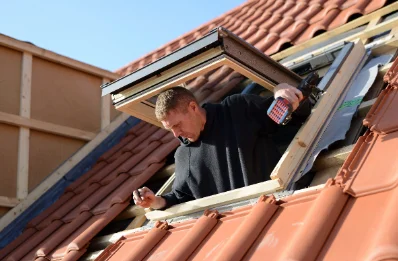 Pose de fenêtres de toit Velux à Rubrouck